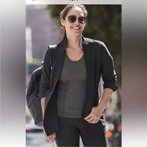 NWT Athleta Cosmic Blazer-Black